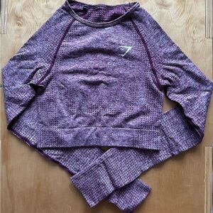 Gym Shark Vital LS Crop Top